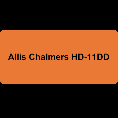 Allis Chalmers HD-11DD